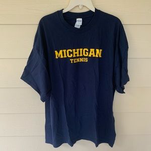 University of Michigan Tennis T-shirt sz 2xl